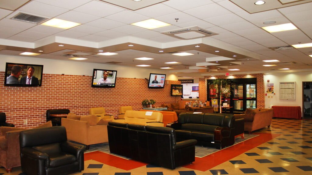 Activity Rooms, Service Counters, and Support Services​