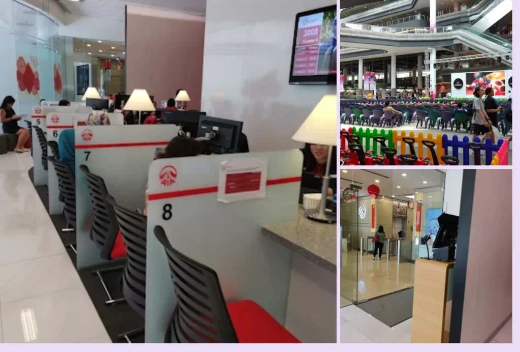 customer service at aia tampines