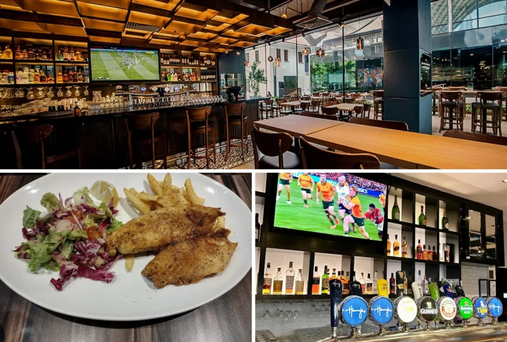 dine-in experience at harry’s tampines