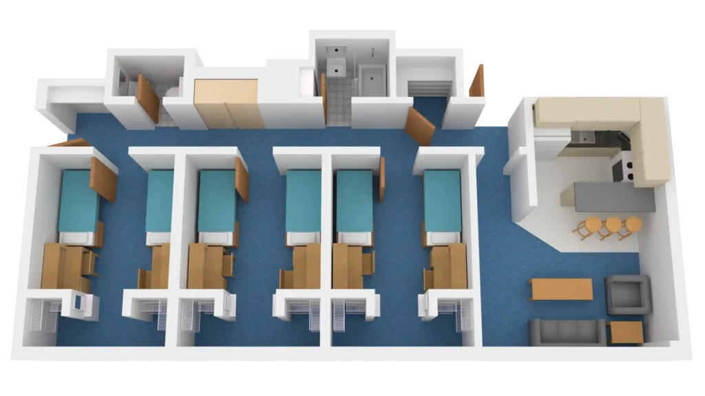 dormitory floor plan​