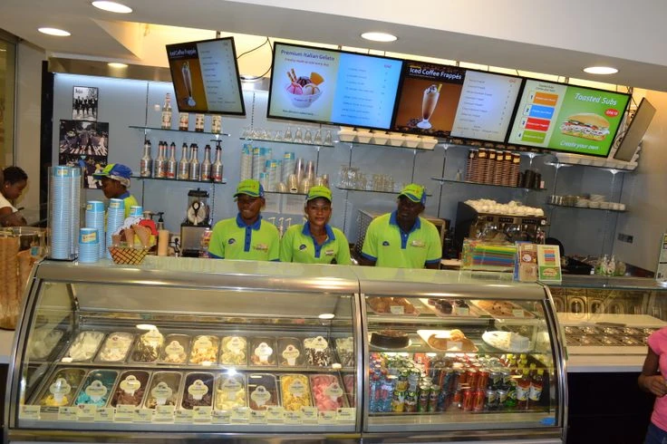 mall-based ice cream outlets in tampines​