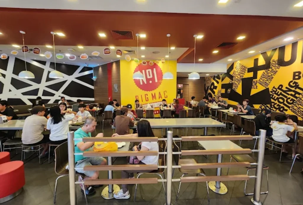 mcdonald’s tampines mall