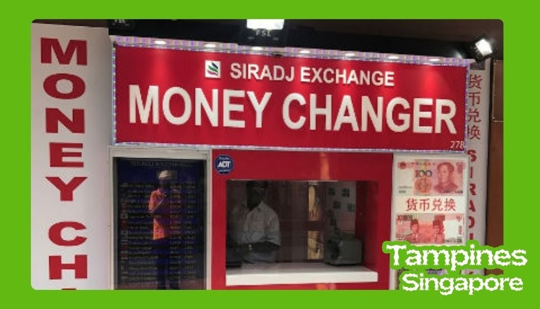 money changer tampines