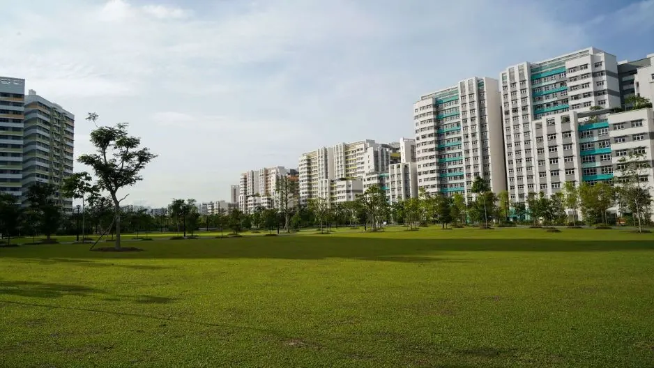 tampines boulevard park Walking and Jogging Trails​