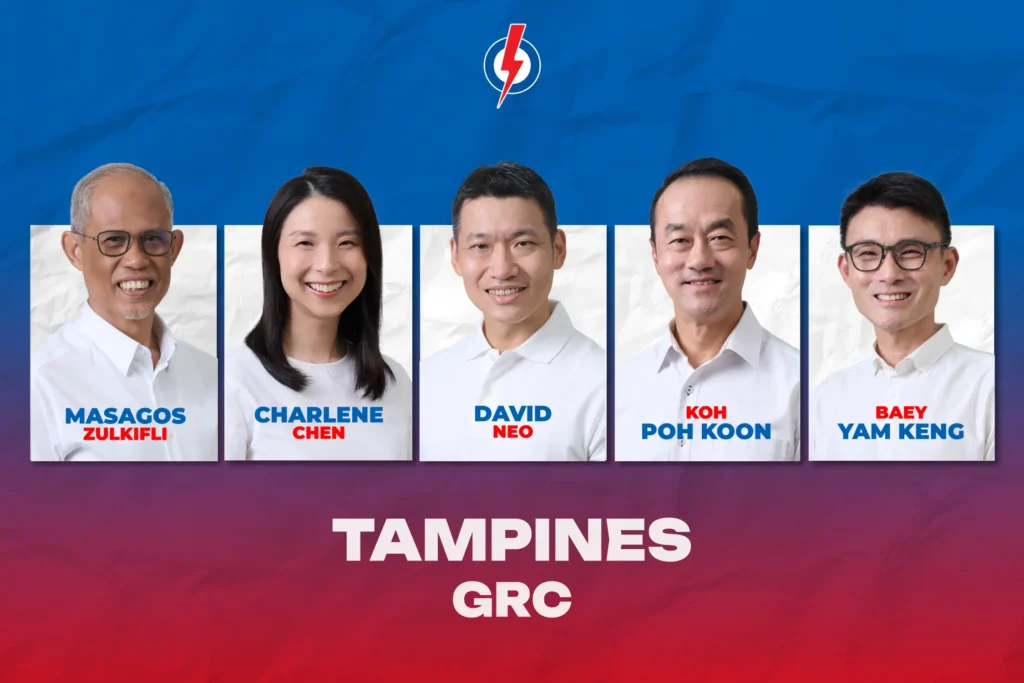 the mp team​ in tampines grc
