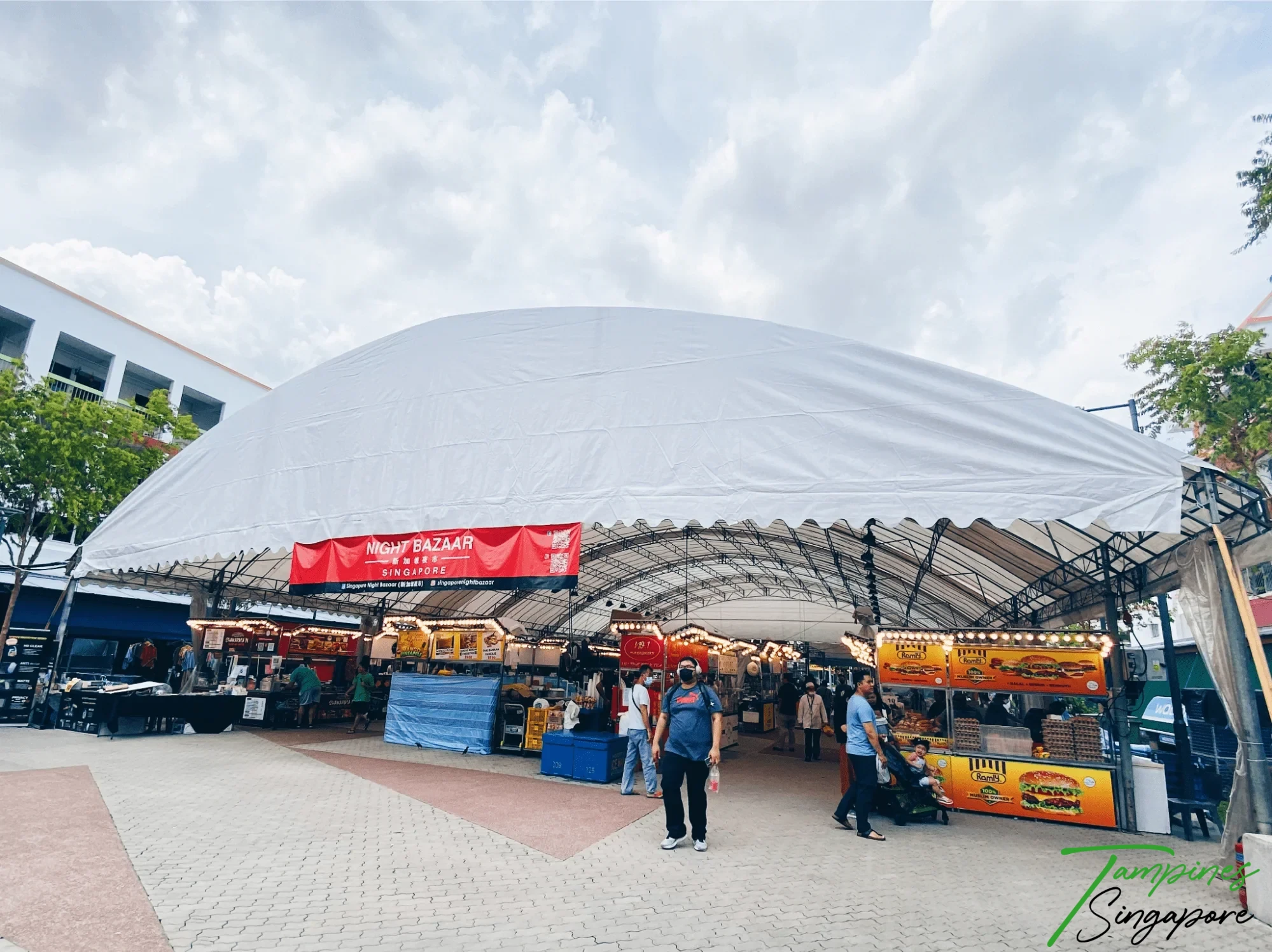 seasonal pasar malam events in tampines