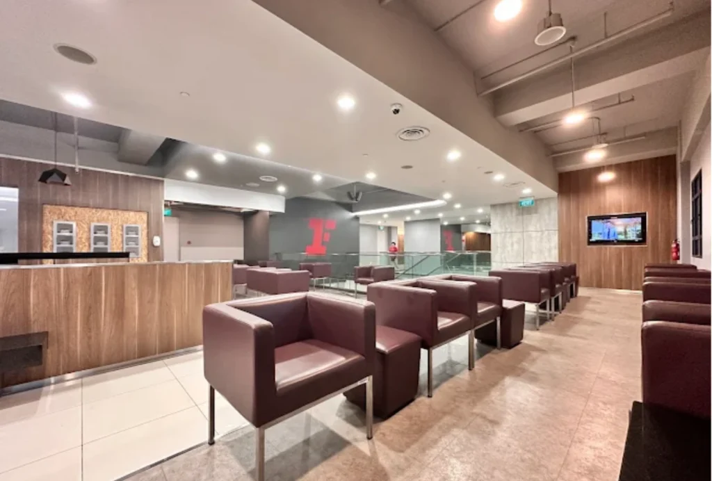 the fitness scene in tampines.