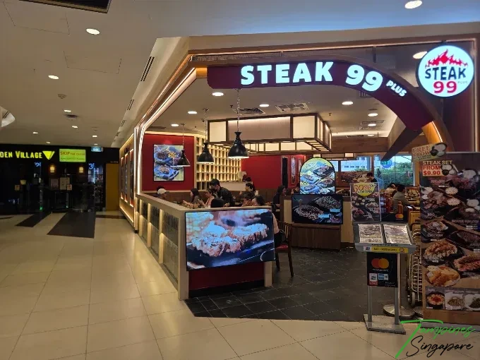 Steak 99 Plus steakhouse at Tampines Mall
